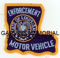 LOUISIANA,LOUISIANA MOTOR VEHICLE ENFORCEMENT 1